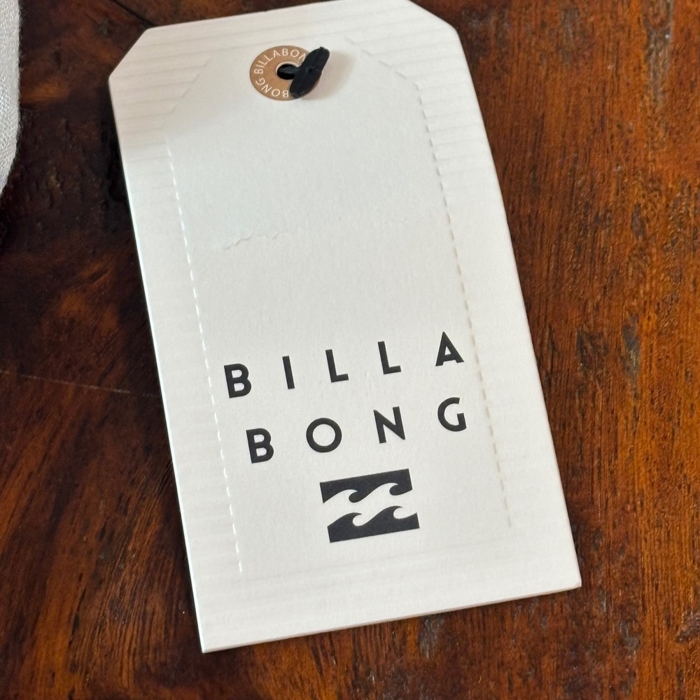 Billabong Wrap and Roll Floral Mini Dress Blue White Ruffle XS ABJWD00247 - Picture 5 of 12